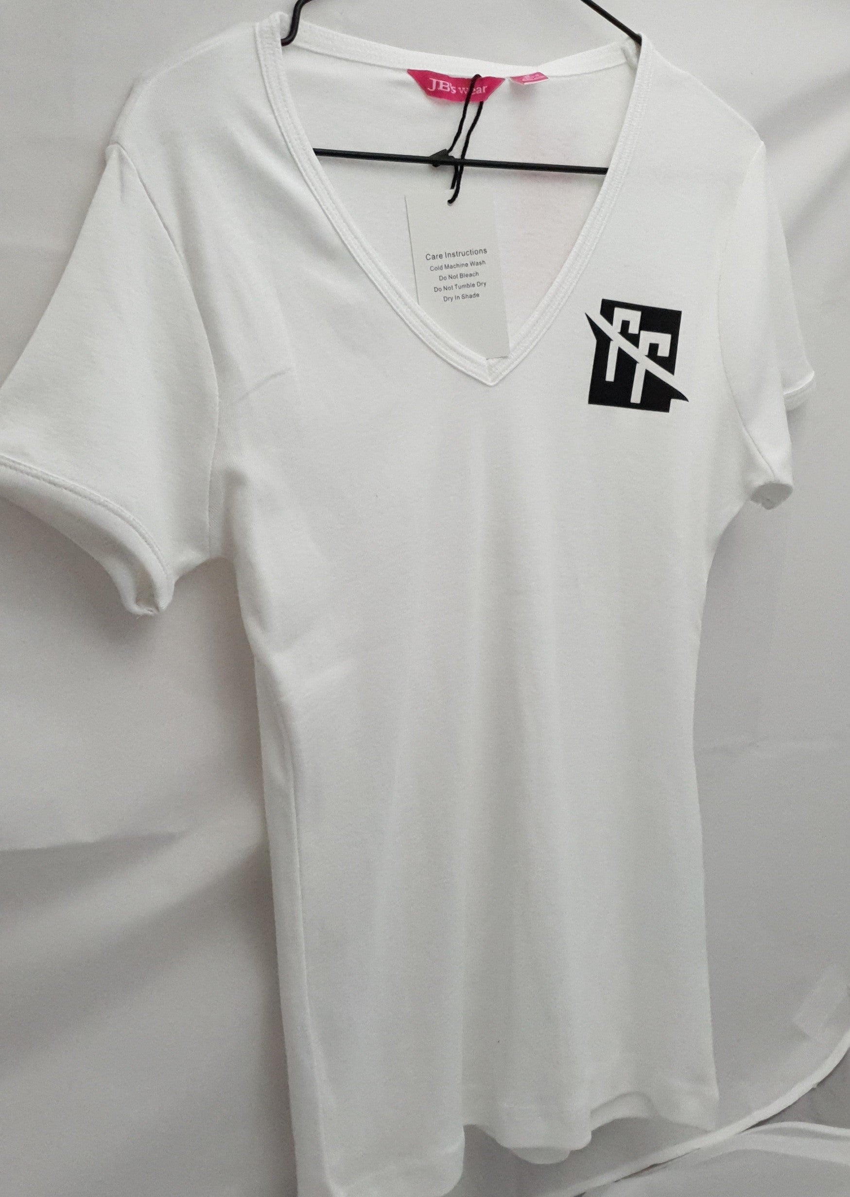 Ladies Fitted V-Neck