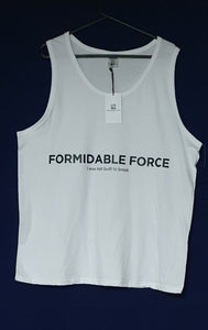 Ladies Singlet - Basic White